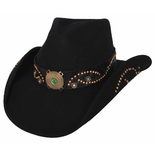 Bullhide Sheila - Chapeau de cowgirl en feutre de laine malléable