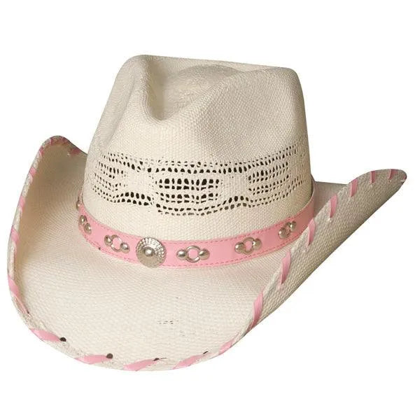 Bullhide Shine A Little Love - Chapeau de cowboy en paille pour enfant