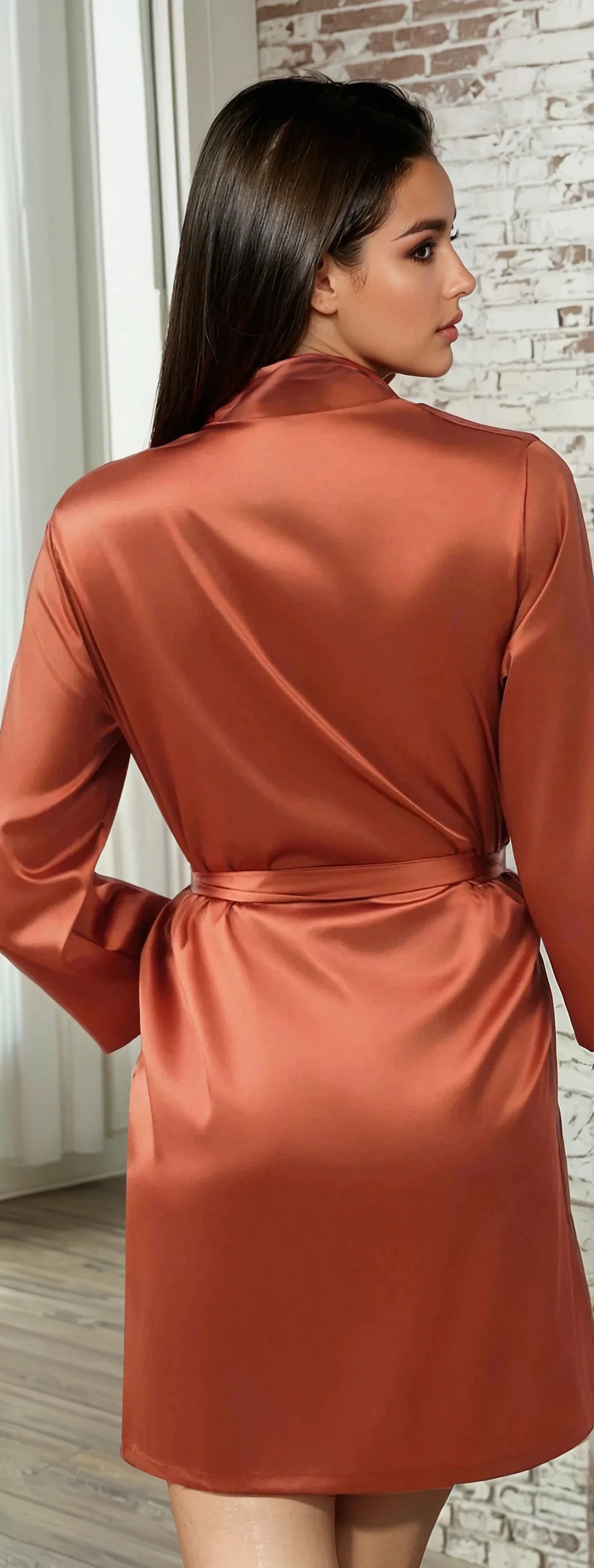 Classic Satin Robe