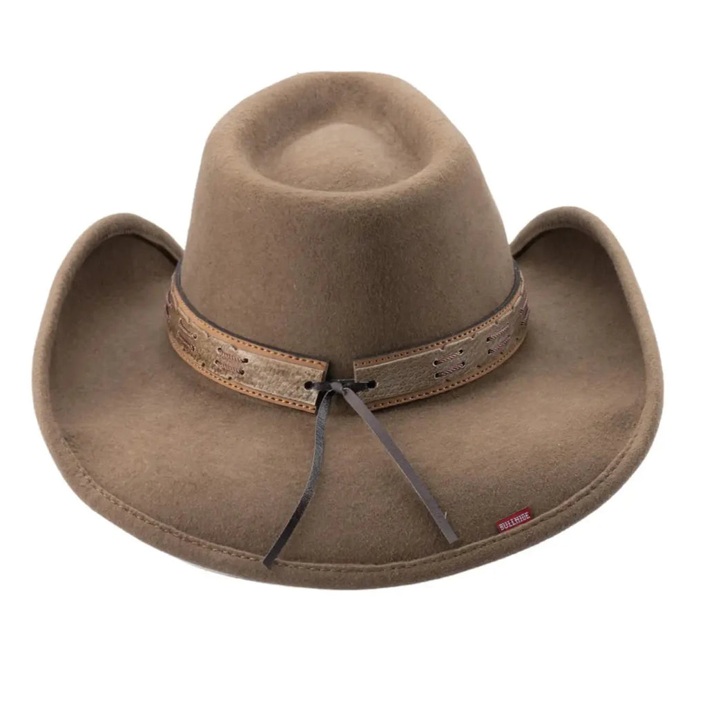 Bullhide Skynard - Chapeau de cowboy en feutre de laine malléable