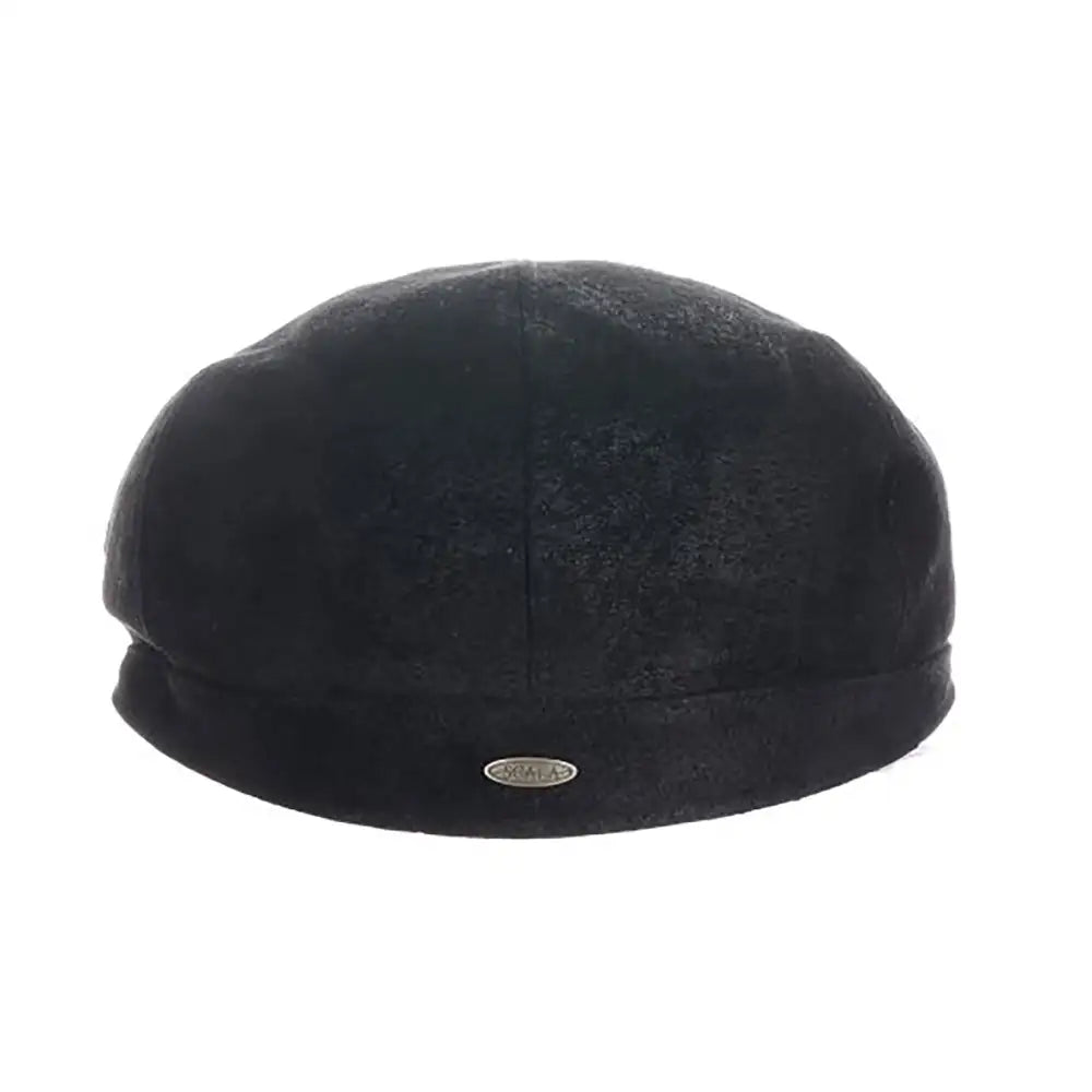 Scala Hood - Casquette plate en cuir