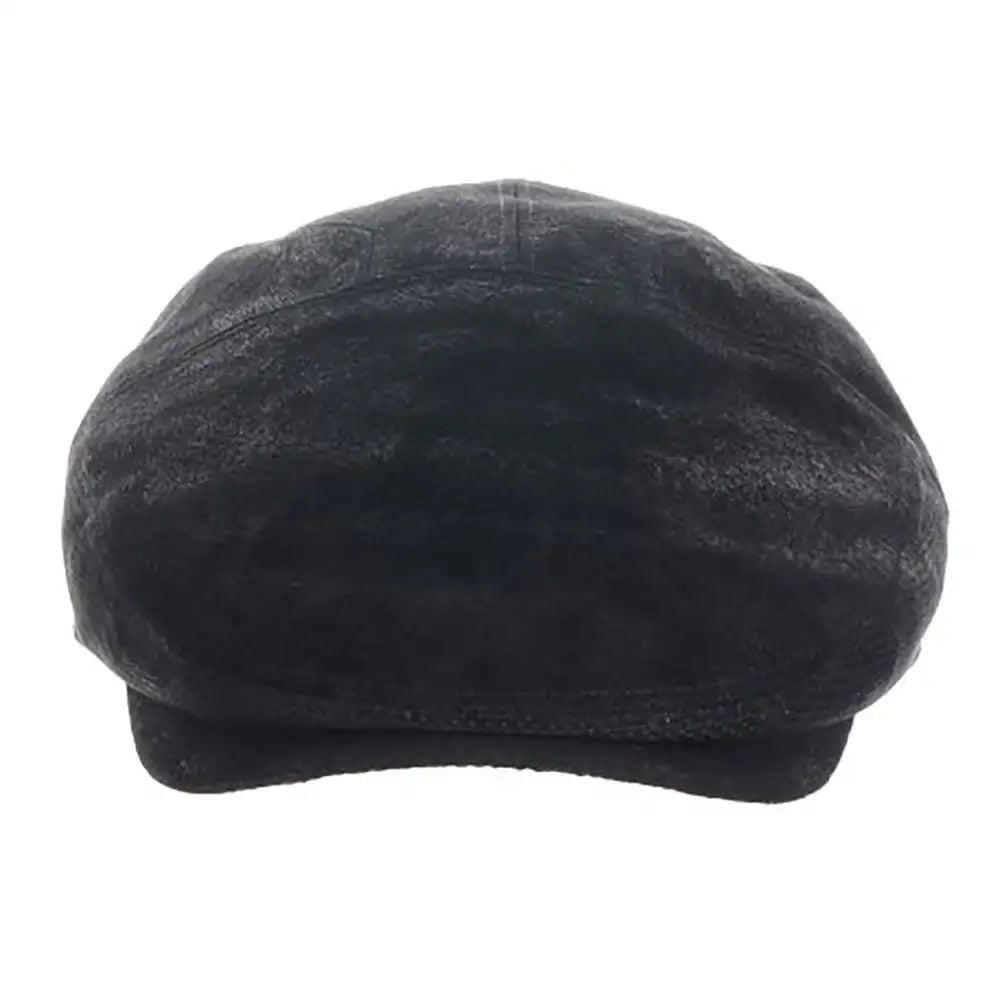 Scala Hood - Casquette plate en cuir