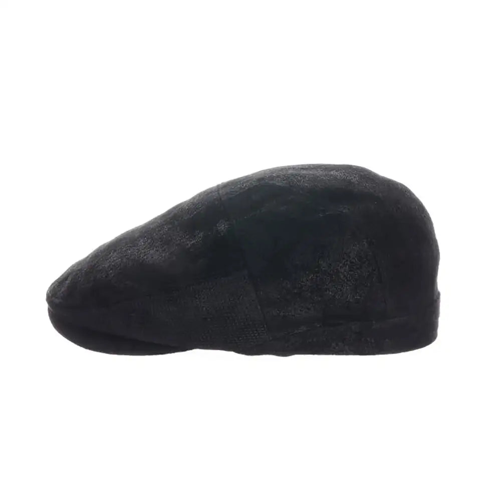 Scala Hood - Casquette plate en cuir