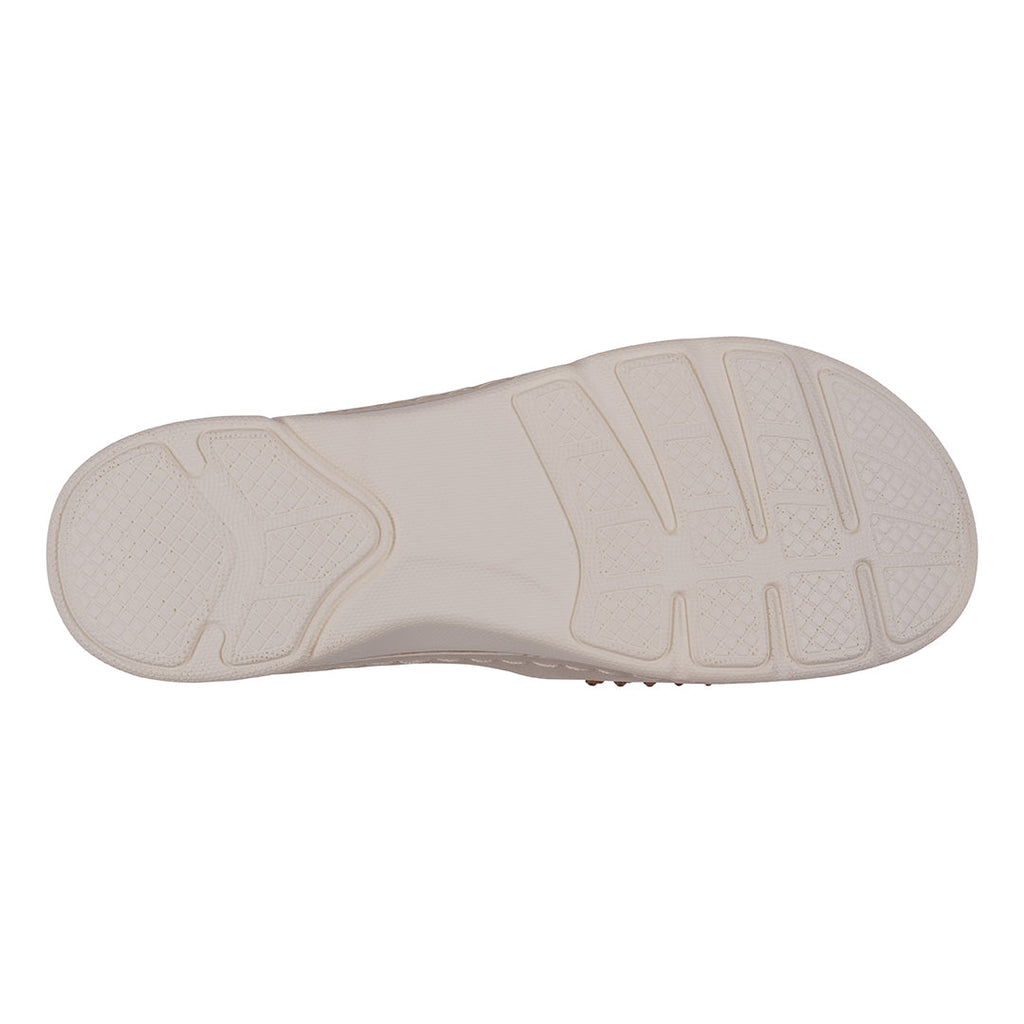 Sandales plates et confortables Julie Gold ornées pour femmes