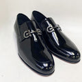 C Collection Patent Leather Loafer - Black