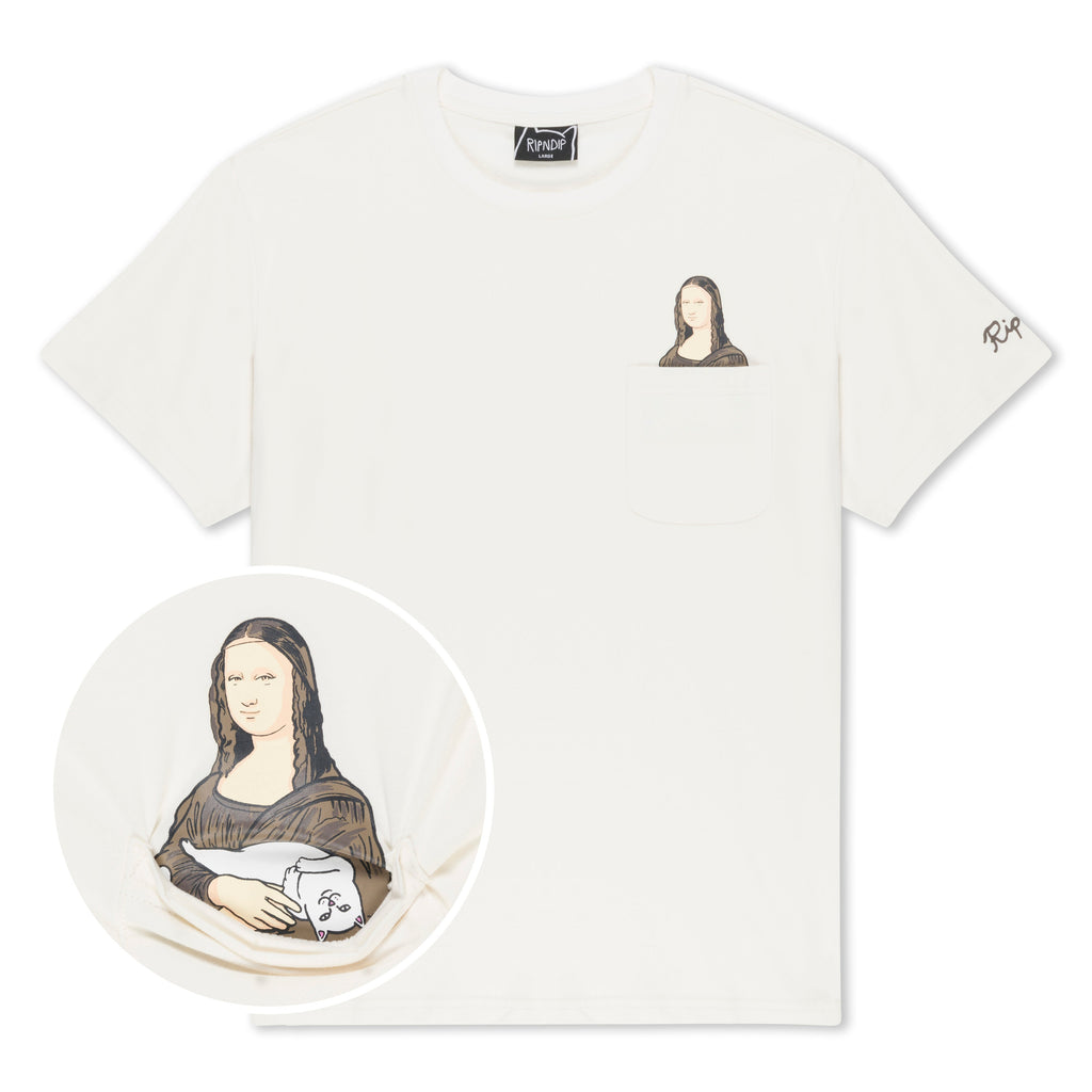 Nermalisa Pocket Tee (Bone)