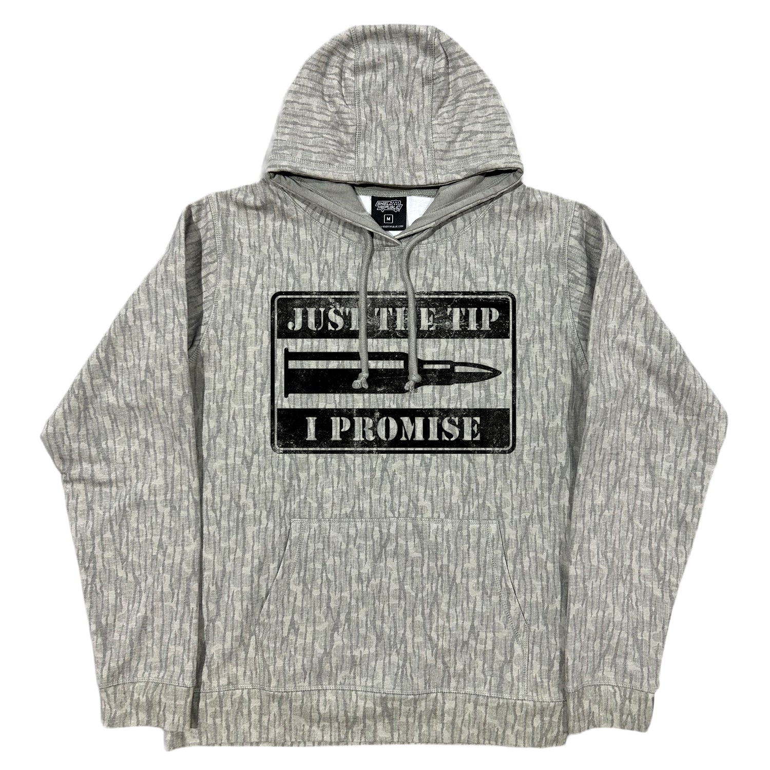 Sweat à capuche léger Just the Tip (noir)