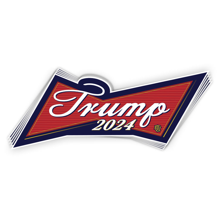 Autocollant Nœud Papillon Trump 2024
