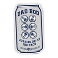 Autocollant Décapsuleur "Dad Bod"