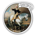 Autocollant rond "It's Gon Be Hard To Tax Me"