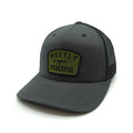 Casquette en tissu tissé « Majoritairement pacifique »