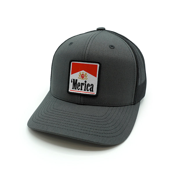Casquette avec écusson tissé « 'Merica, une boîte de liberté »