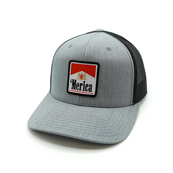 Casquette avec écusson tissé « 'Merica, une boîte de liberté »