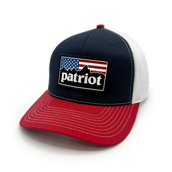 Casquette tissée Patriot Mountains