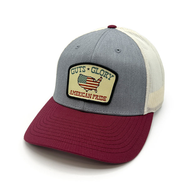 Casquette brodée Guts Glory American Pride