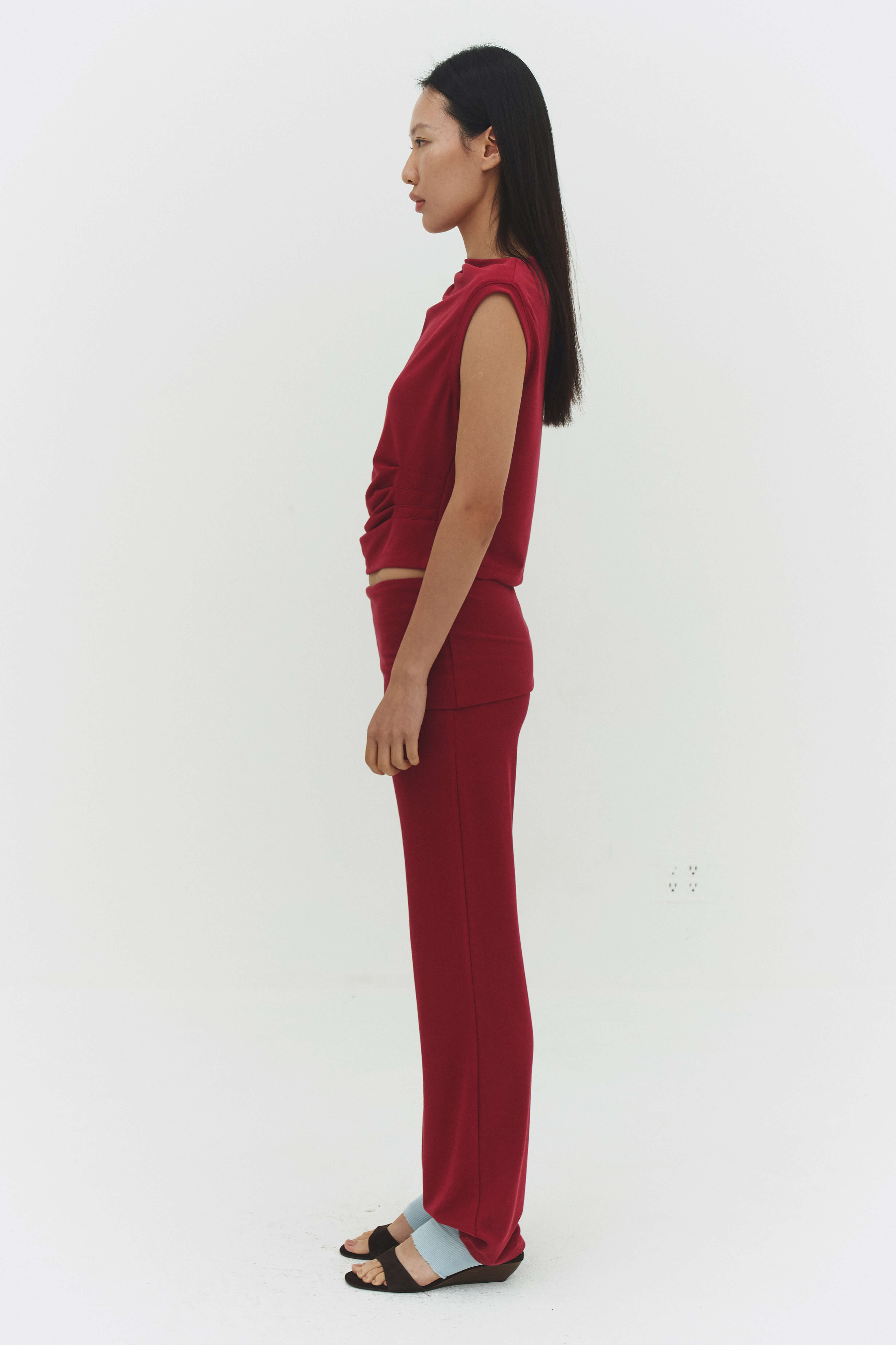 DÉBARDEUR DASOM FRAMBOISE