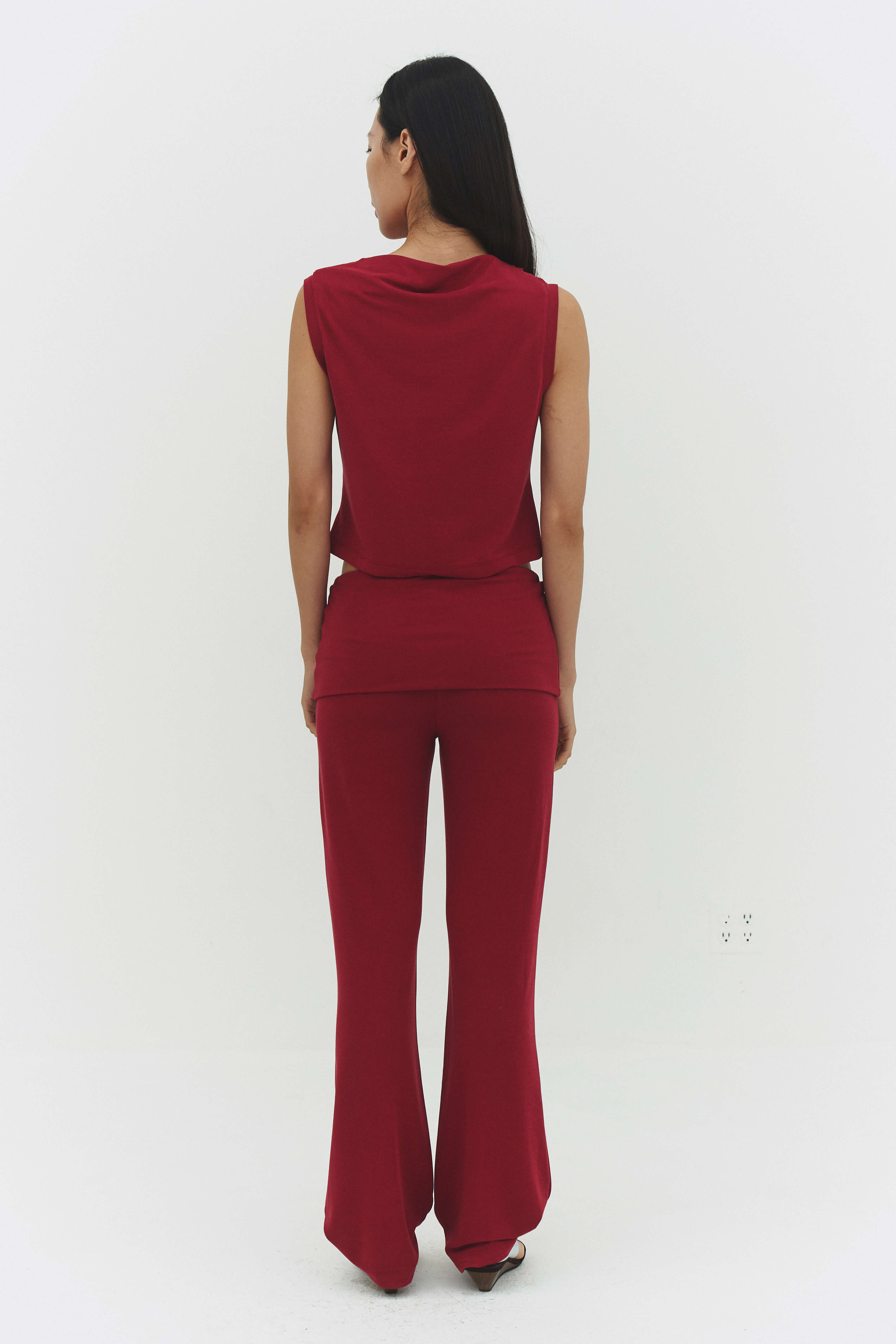 DÉBARDEUR DASOM FRAMBOISE