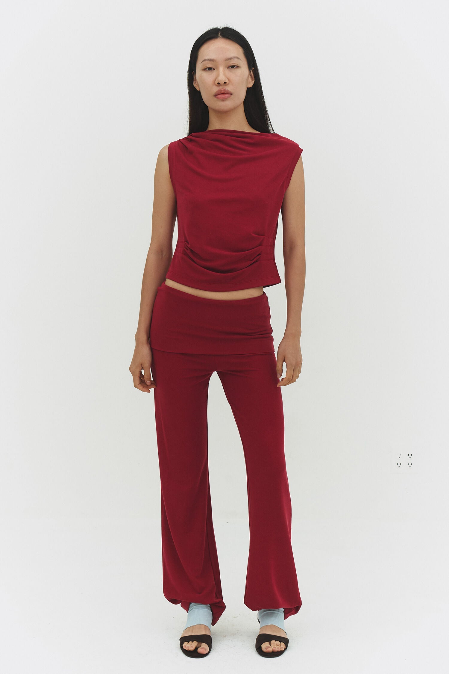 PANTALON MARU FRAMBOISE