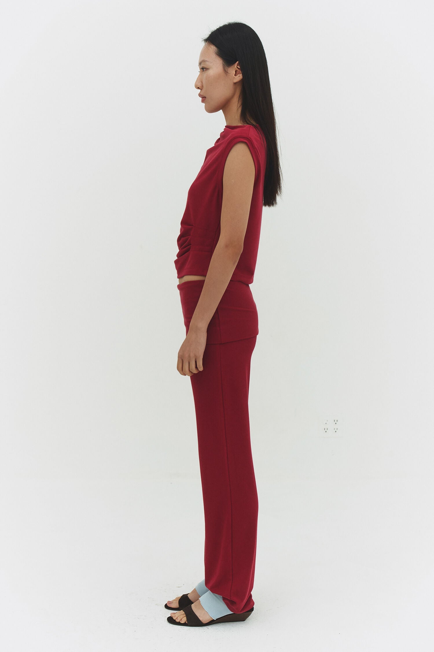 PANTALON MARU FRAMBOISE