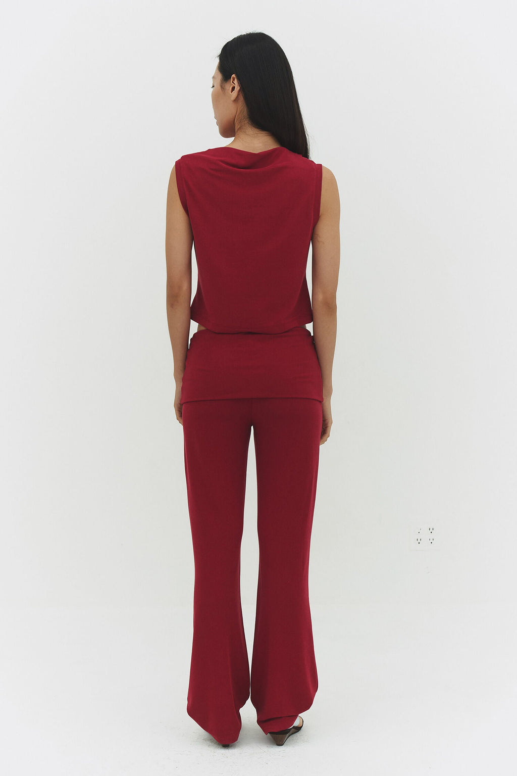 PANTALON MARU FRAMBOISE