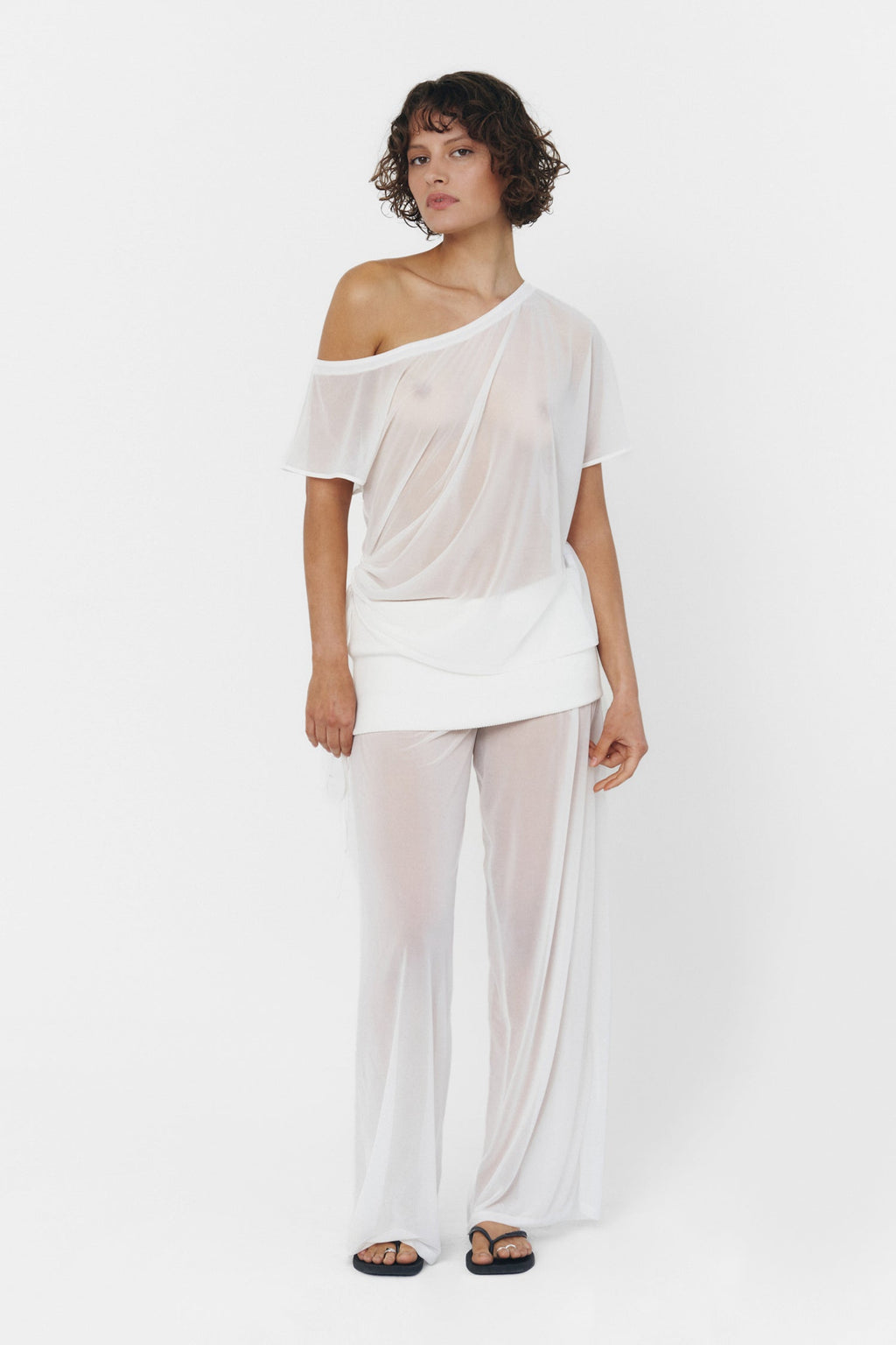 PANTALON RAEL BLANC