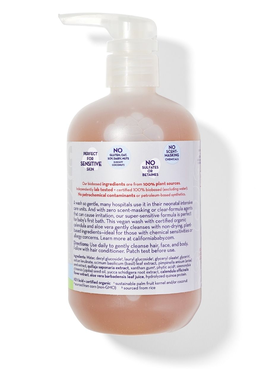(Sans parfum) Shampooing et nettoyant corps Super Sensitive™