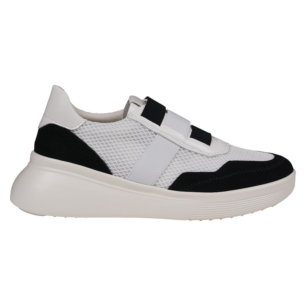 Baskets compensées Stefani noires pour femme