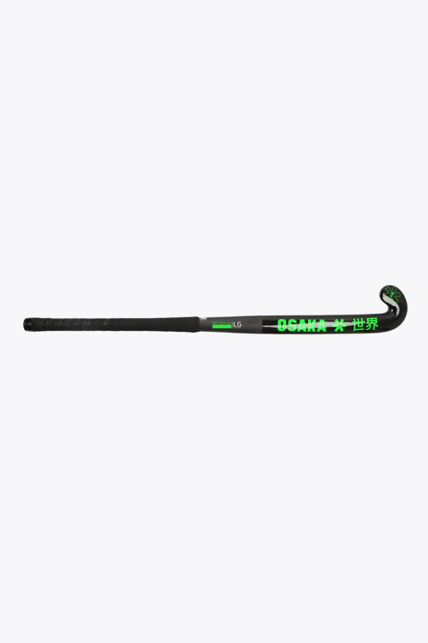 Crosse de hockey sur gazon Osaka Pro Tour 100 - Courbure Low Groove | Noir Iconique