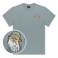 Nermal S Thompson Pocket Tee (Silver Blue)