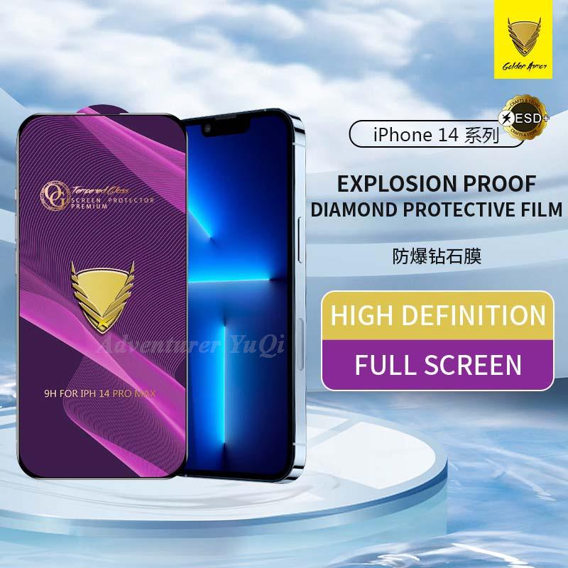 Lot de 3 protections d'écran en verre trempé OG pour iPhone 14 13 12 11 Pro XS Max X XR, avec colle intégrale, bordures incurvées, couverture complète pour iPhone 7 8, protection d'écran en verre pour iPhone