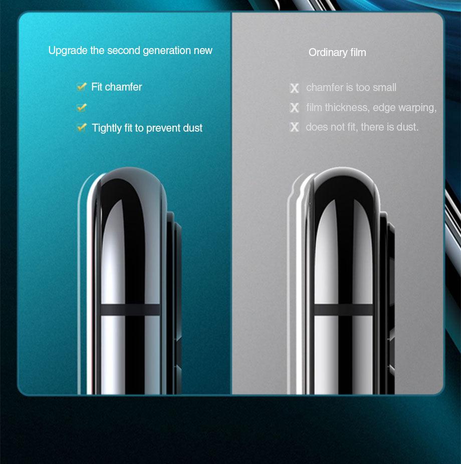 Verre de protection intégral 9D pour iPhone 12 X XS XR 6 6S 7 8 Plus Film trempé iPhone 14 11 13 Pro Max Protecteur d'écran en verre Protection incassable Installation facile Sans bulles Film protecteur transparent comme du cristal