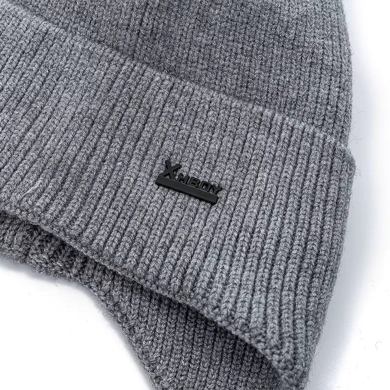 Casquette à cache-oreilles doublée polaire – Bonnet d'hiver chaud pour l'extérieur