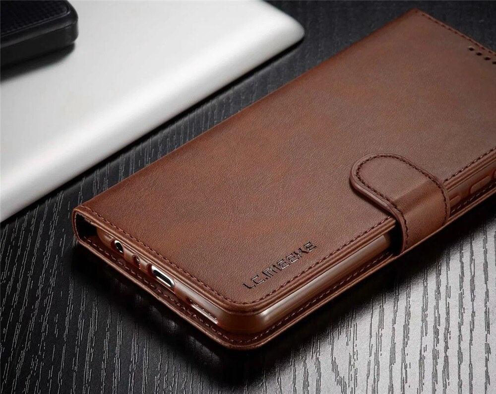 Étui Portefeuille en Cuir pour Xiaomi 12T 12X 11T Mi 11 Lite Poco M4 M3 X4 X3 Pro F3 Redmi 10C 9C 9A Note 11S 10 9S 8T Pro Housse de Protection à Rabat Porte-Cartes Étui de Téléphone à Rabat Protecteur