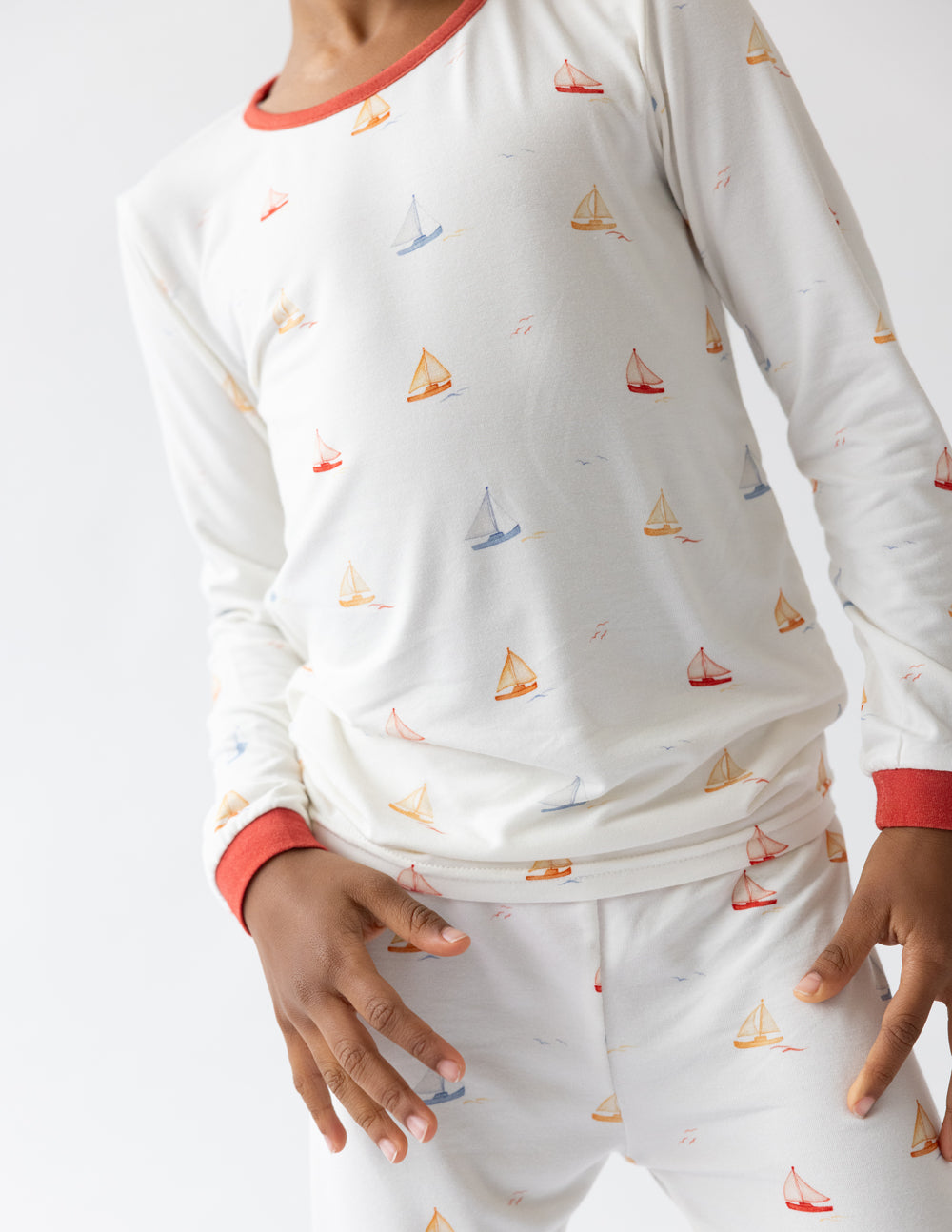Pyjama enfant en bambou Voilier