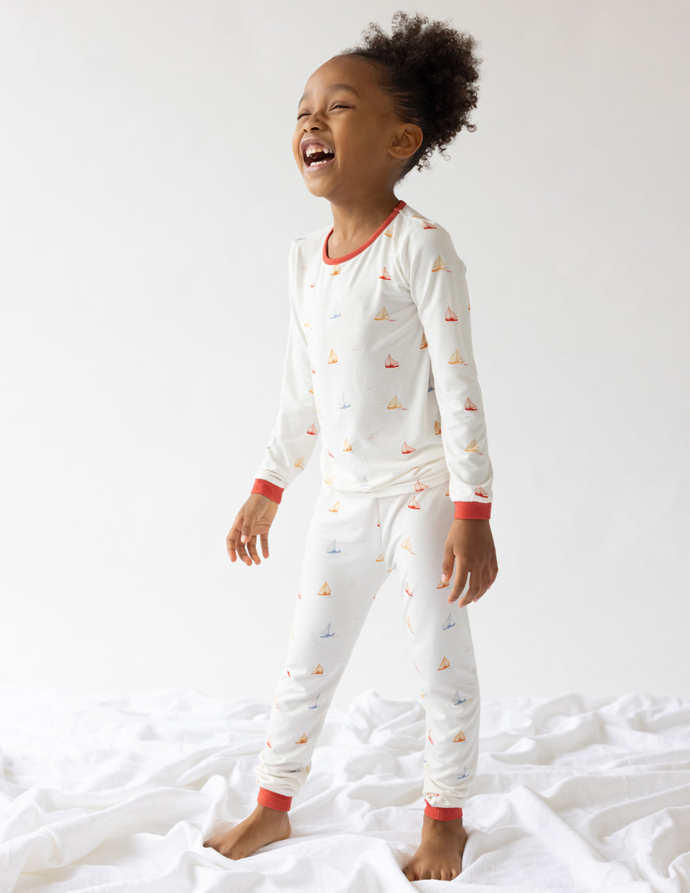 Pyjama enfant en bambou Voilier