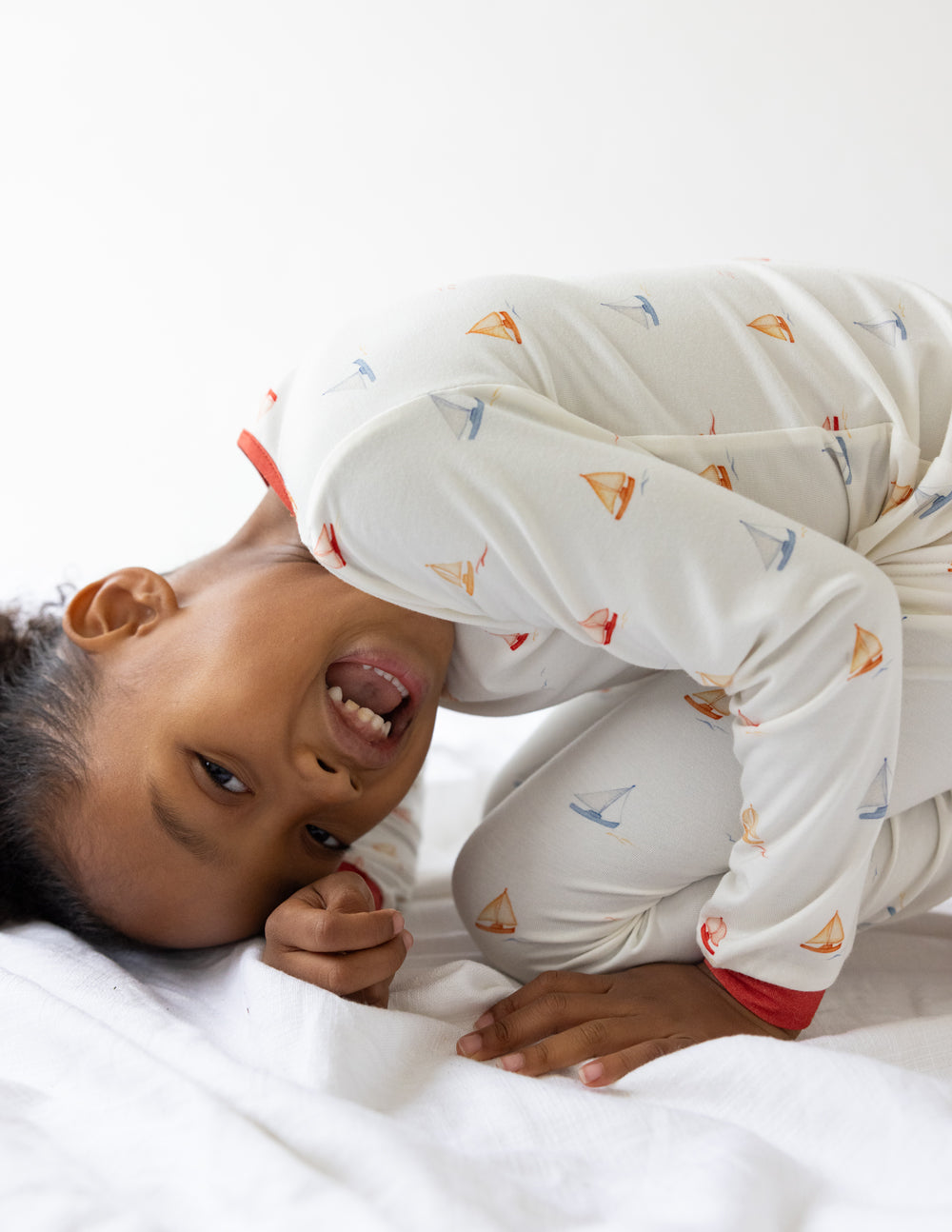 Pyjama enfant en bambou Voilier