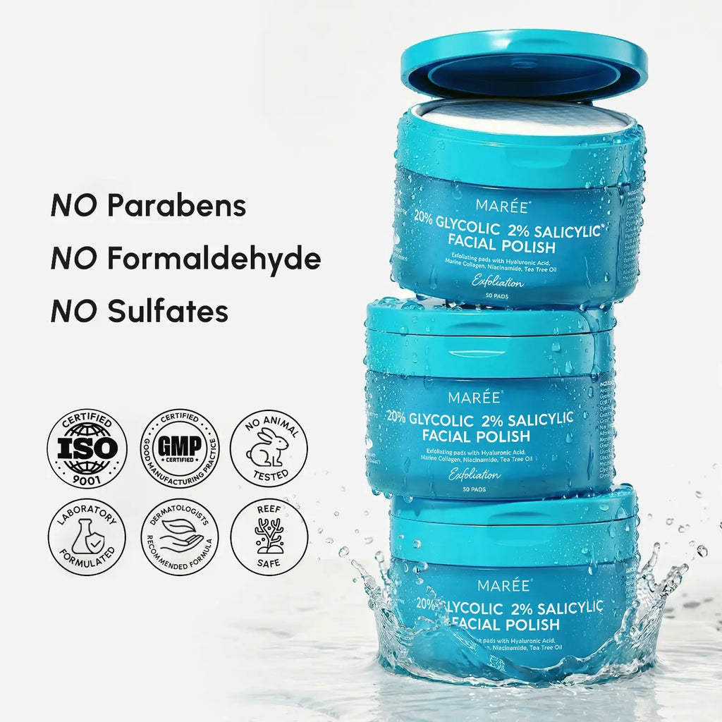 Disques Peeling Acide Glycolique & Salicylique