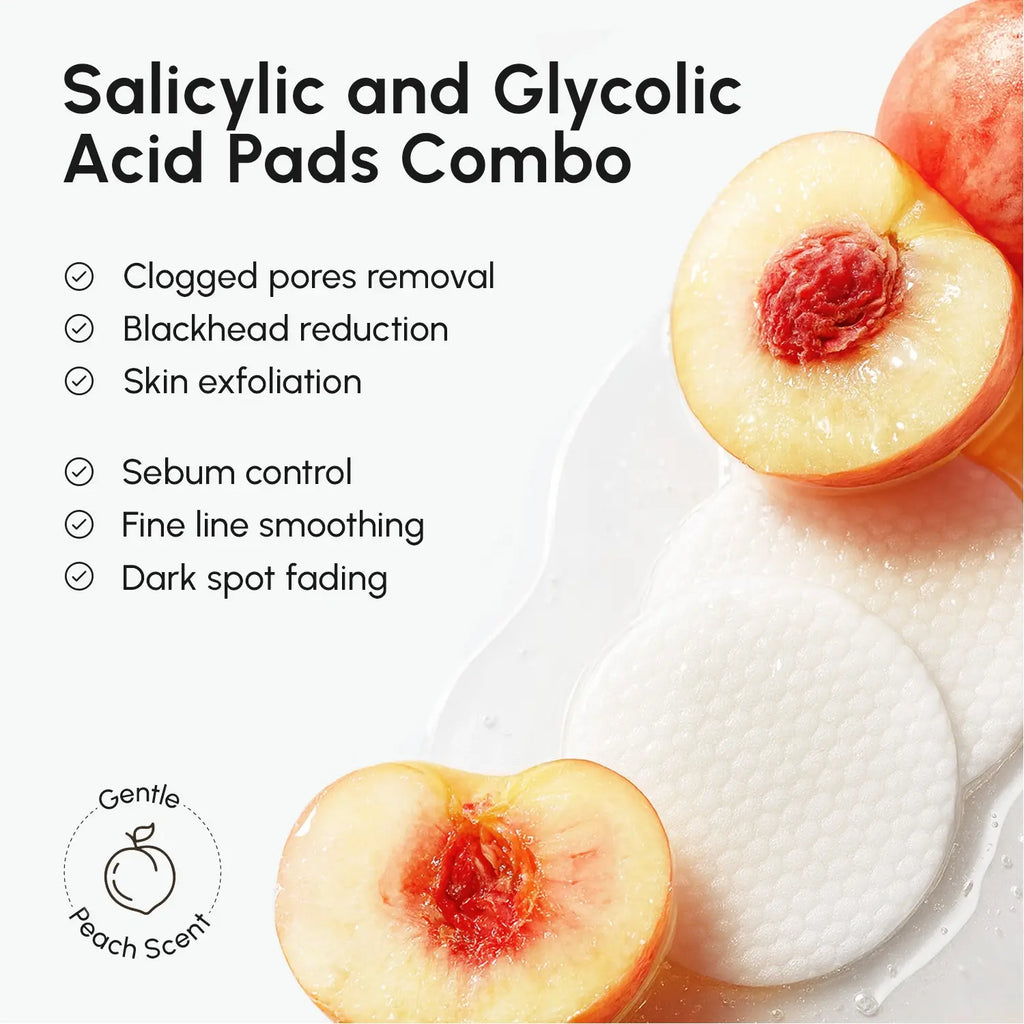 Disques Peeling Acide Glycolique & Salicylique