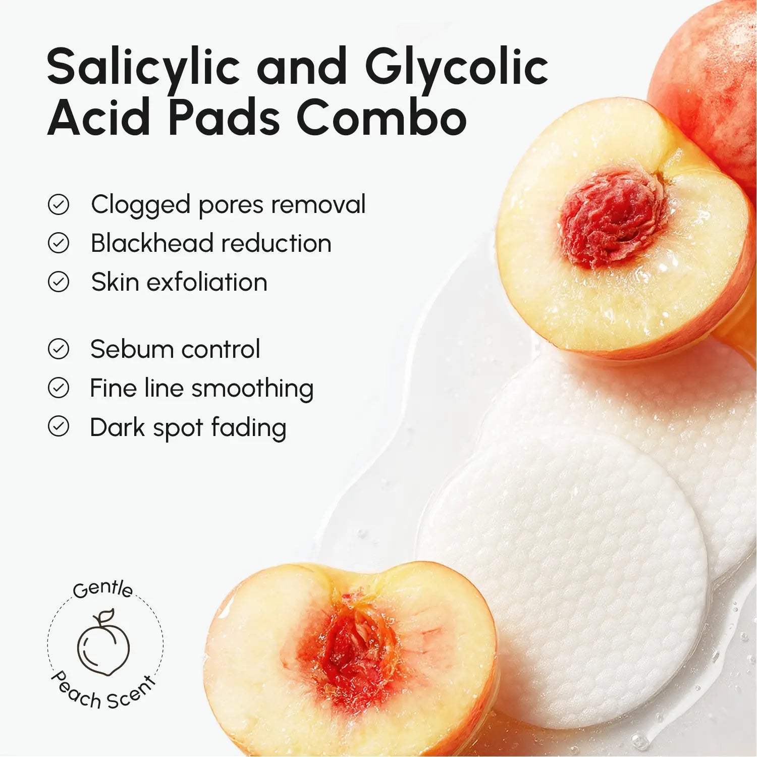 Disques Peeling Acide Glycolique & Salicylique