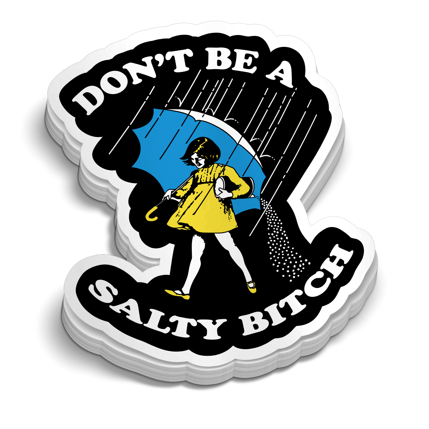 Autocollant Salty Bitch 5 Pouces