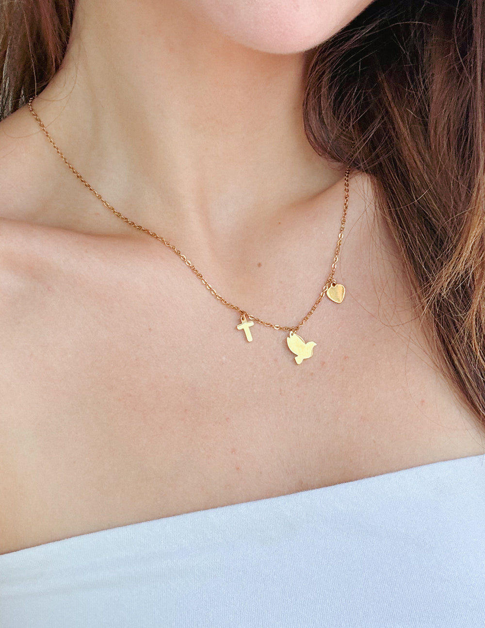 Collier Pendentif Salut