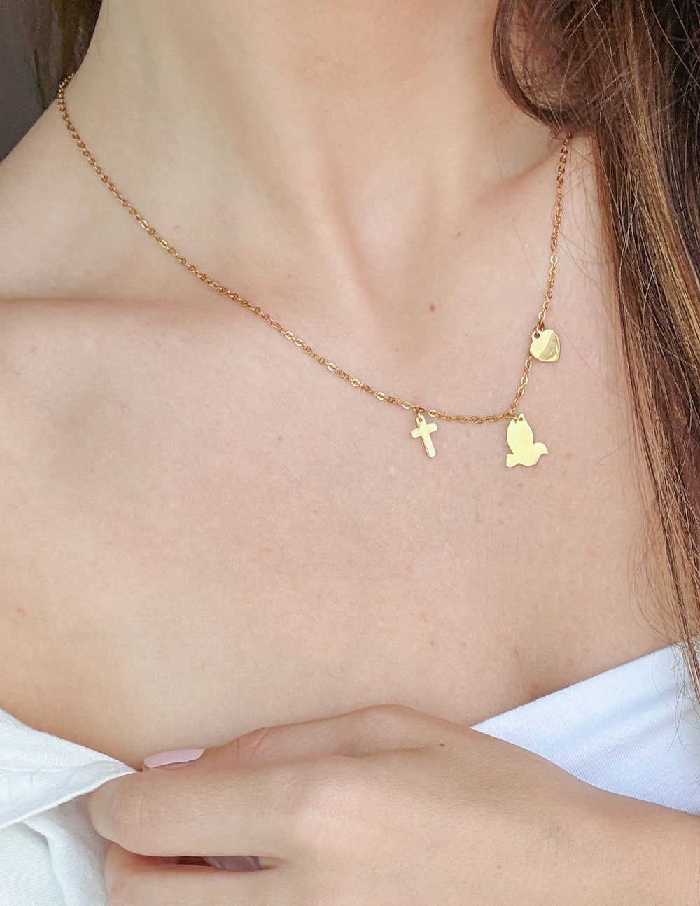 Collier Pendentif Salut