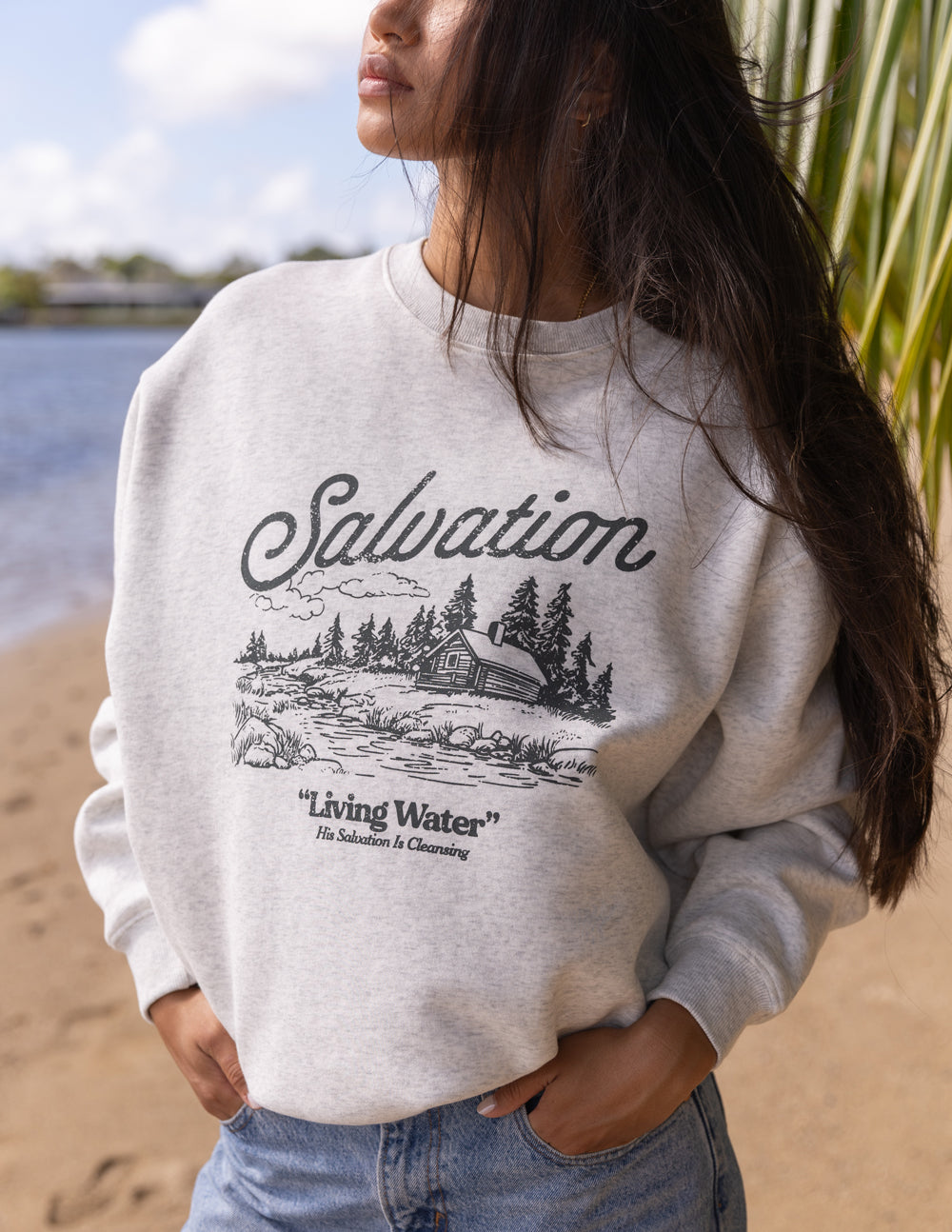 Col ras-du-cou unisexe Salvation