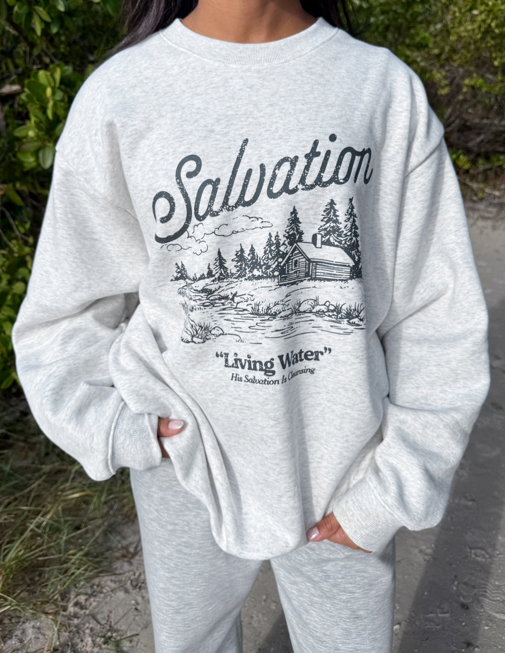 Col ras-du-cou unisexe Salvation