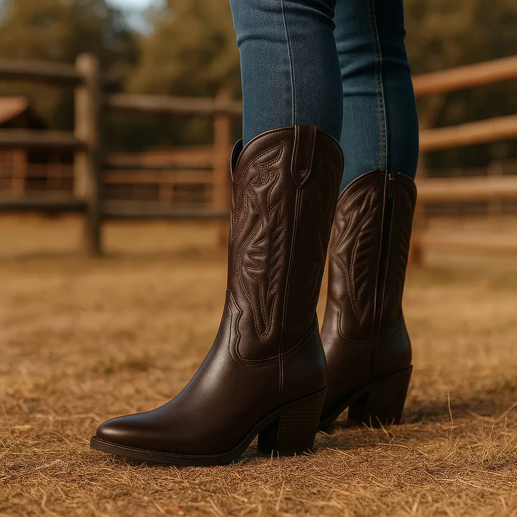 Bottines Savannah noires pour femmes