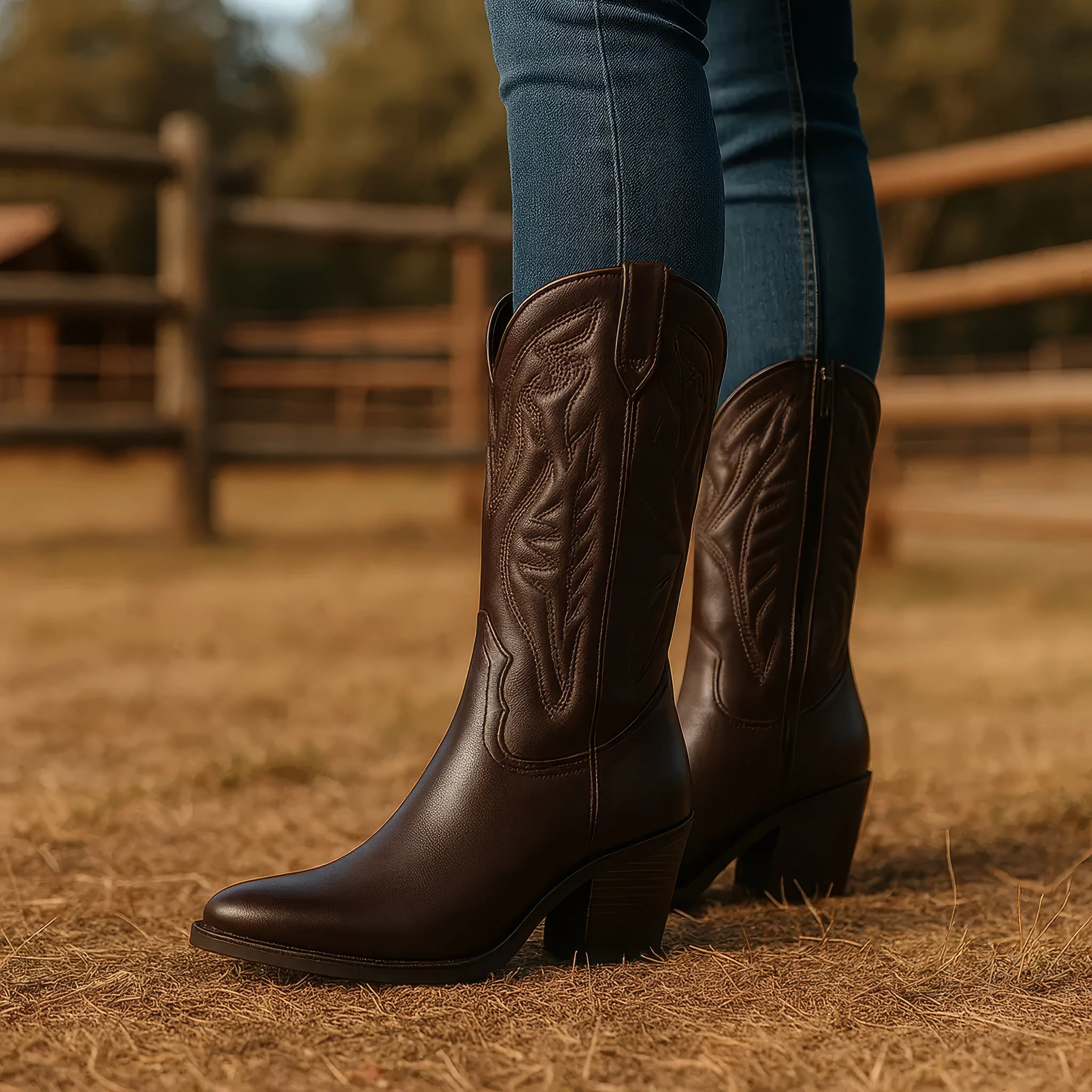 Bottines Savannah noires pour femmes