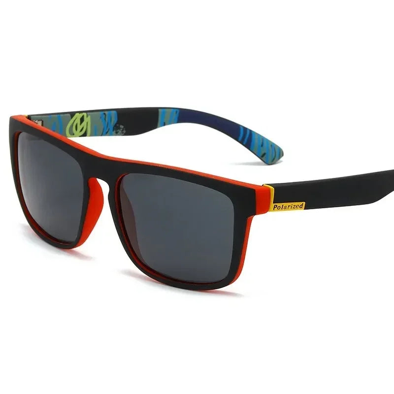 Lunettes de soleil polarisées de luxe pour hommes, de marque de designer, style rétro, pour l'extérieur, la conduite, la moto, le cyclisme