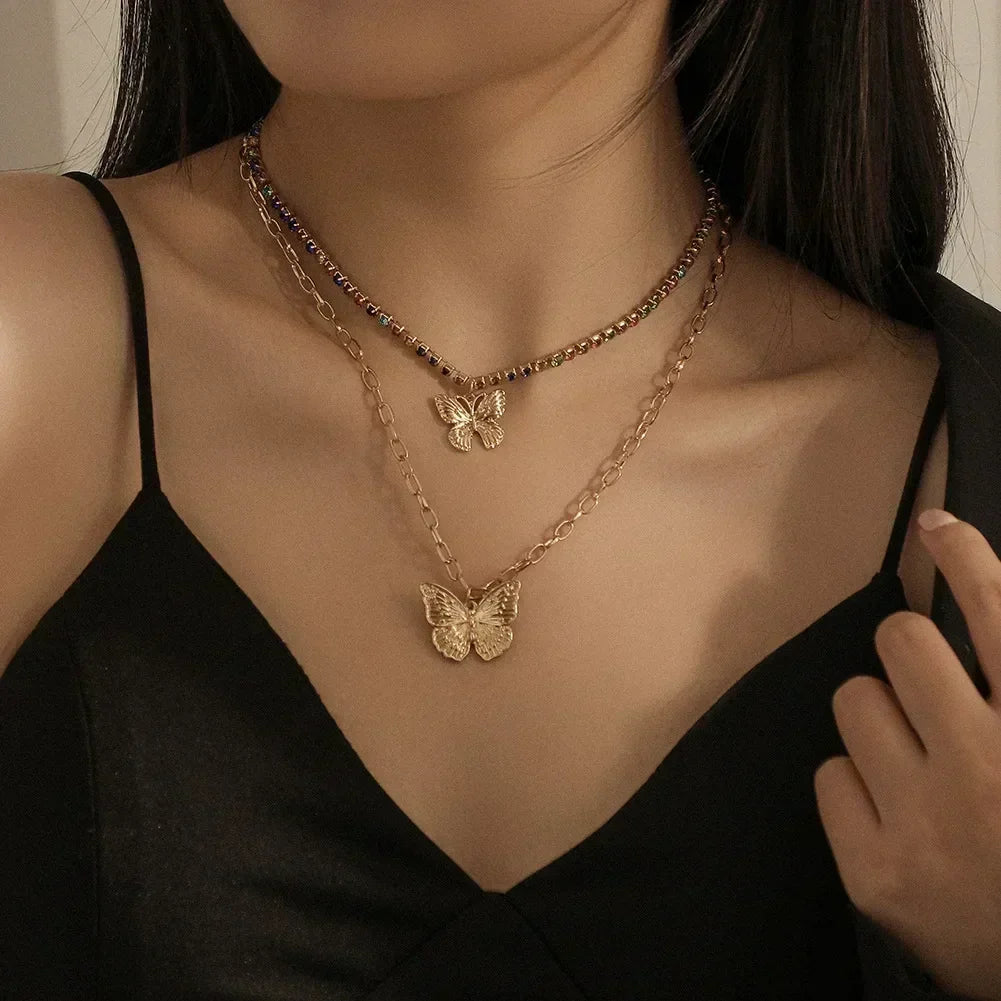 Collier avec pendentif carré de zircon rose luxueux pour femme, accessoire quotidien tendance et personnalisé, bijoux de fête, cadeaux d'anniversaire