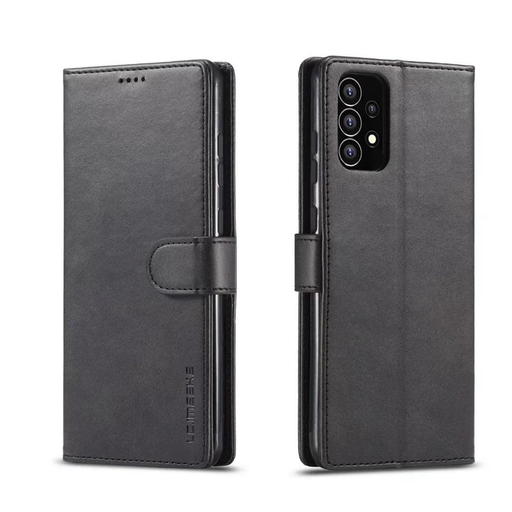 Étui Portefeuille en Cuir pour Xiaomi 12T 12X 11T Mi 11 Lite Poco M4 M3 X4 X3 Pro F3 Redmi 10C 9C 9A Note 11S 10 9S 8T Pro Housse de Protection à Rabat Porte-Cartes Étui de Téléphone à Rabat Protecteur