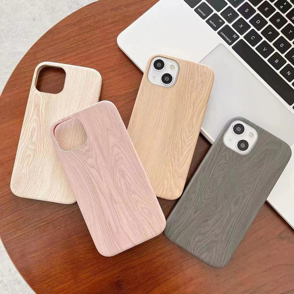 Coque de téléphone de luxe en bois pour iPhone 13 12 11 Pro X XS Max XR 8 7 Plus SE, étui en bois souple rétro, coque rigide mince avec finition en bois véritable, housse de protection
